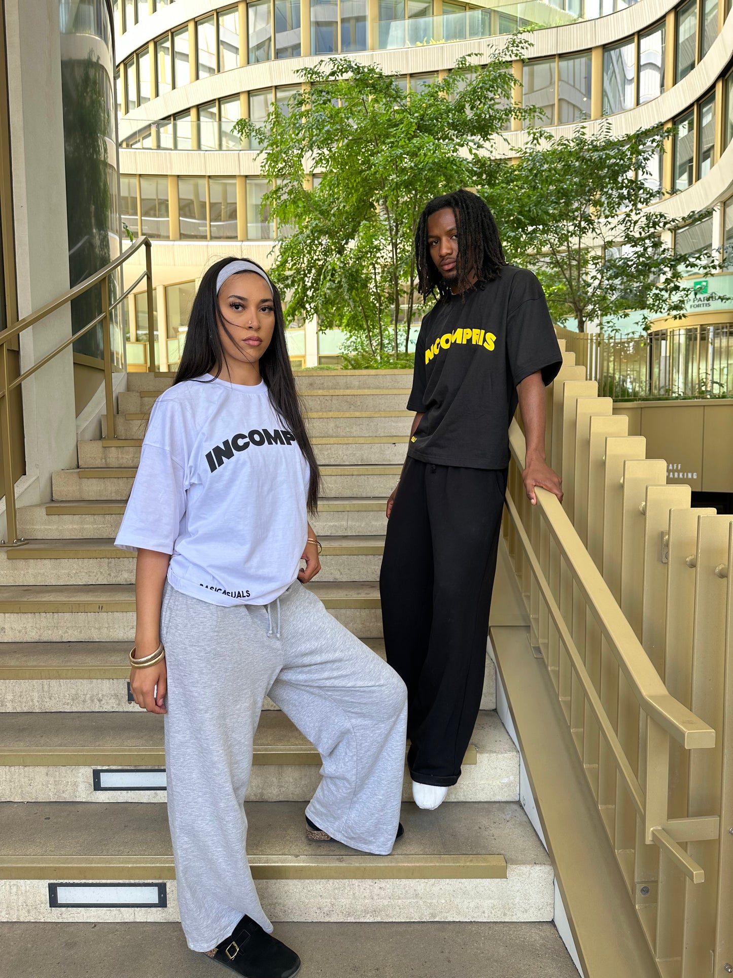BASICASUALS Oversized "Incompris" T-Shirt