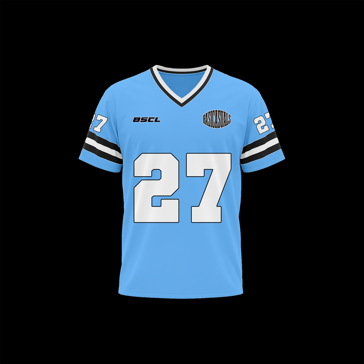 BASICASUALS Oversized Baby Blue Jersey