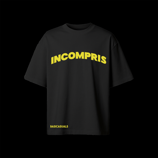 BASICASUALS Oversized "Incompris" T-Shirt