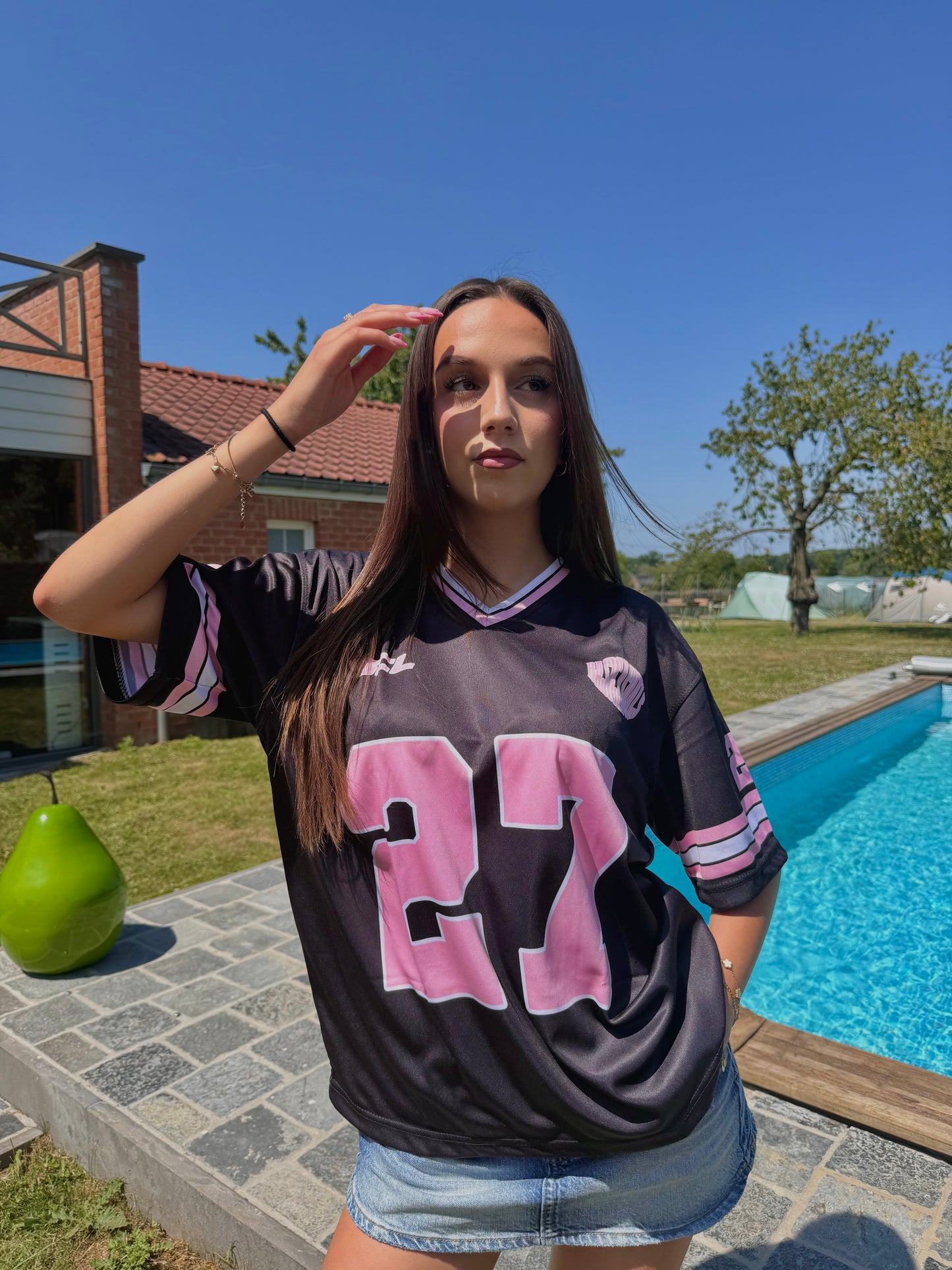 BASICASUALS Oversized Black Jersey