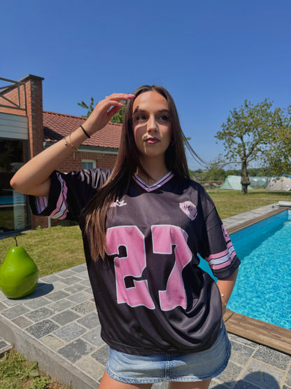 BASICASUALS Oversized Black Jersey
