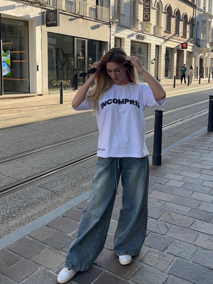 BASICASUALS Oversized "Incompris" T-Shirt