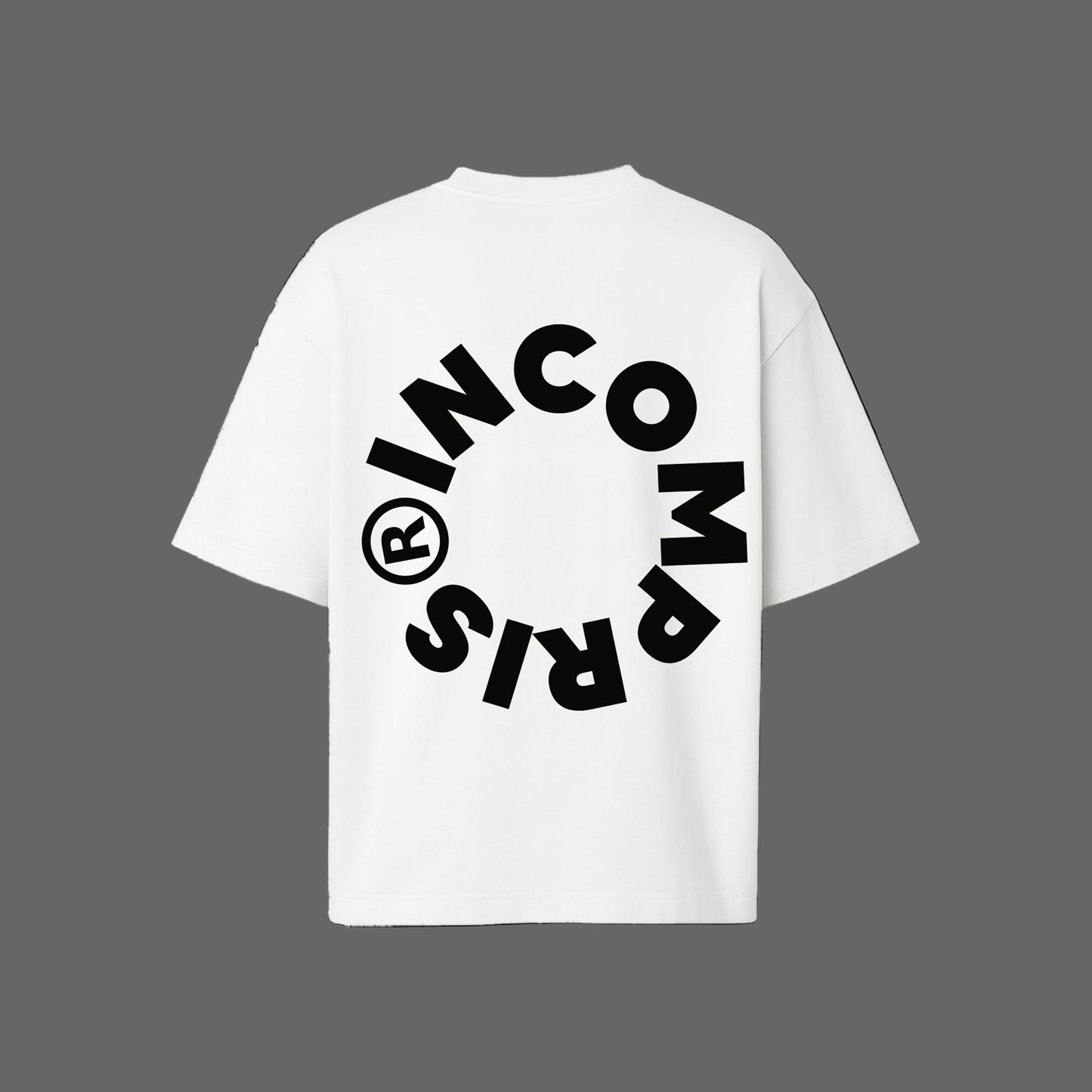 BASICASUALS Oversized "Incompris" T-Shirt