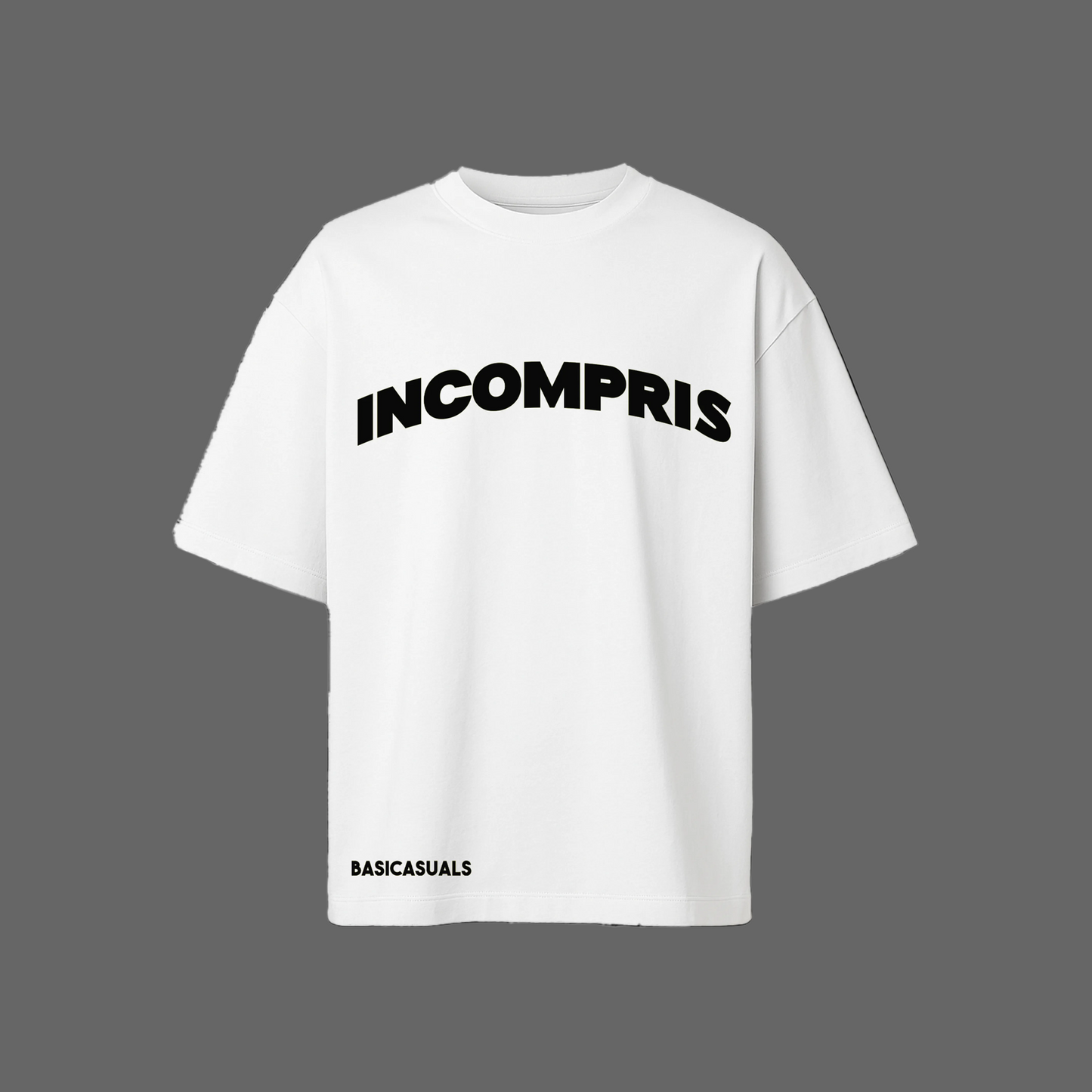 BASICASUALS Oversized "Incompris" T-Shirt