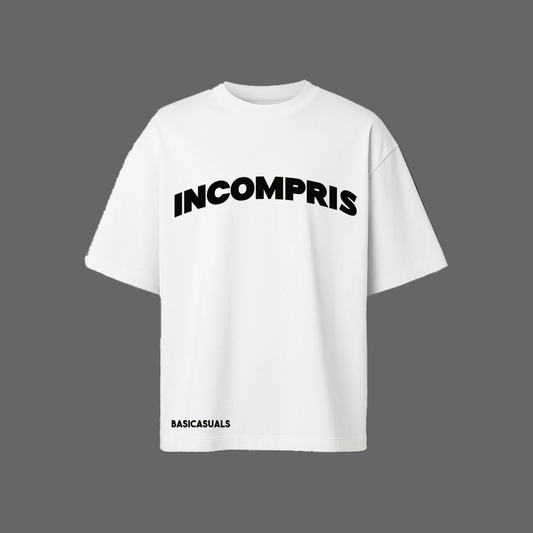 BASICASUALS Oversized "Incompris" T-Shirt