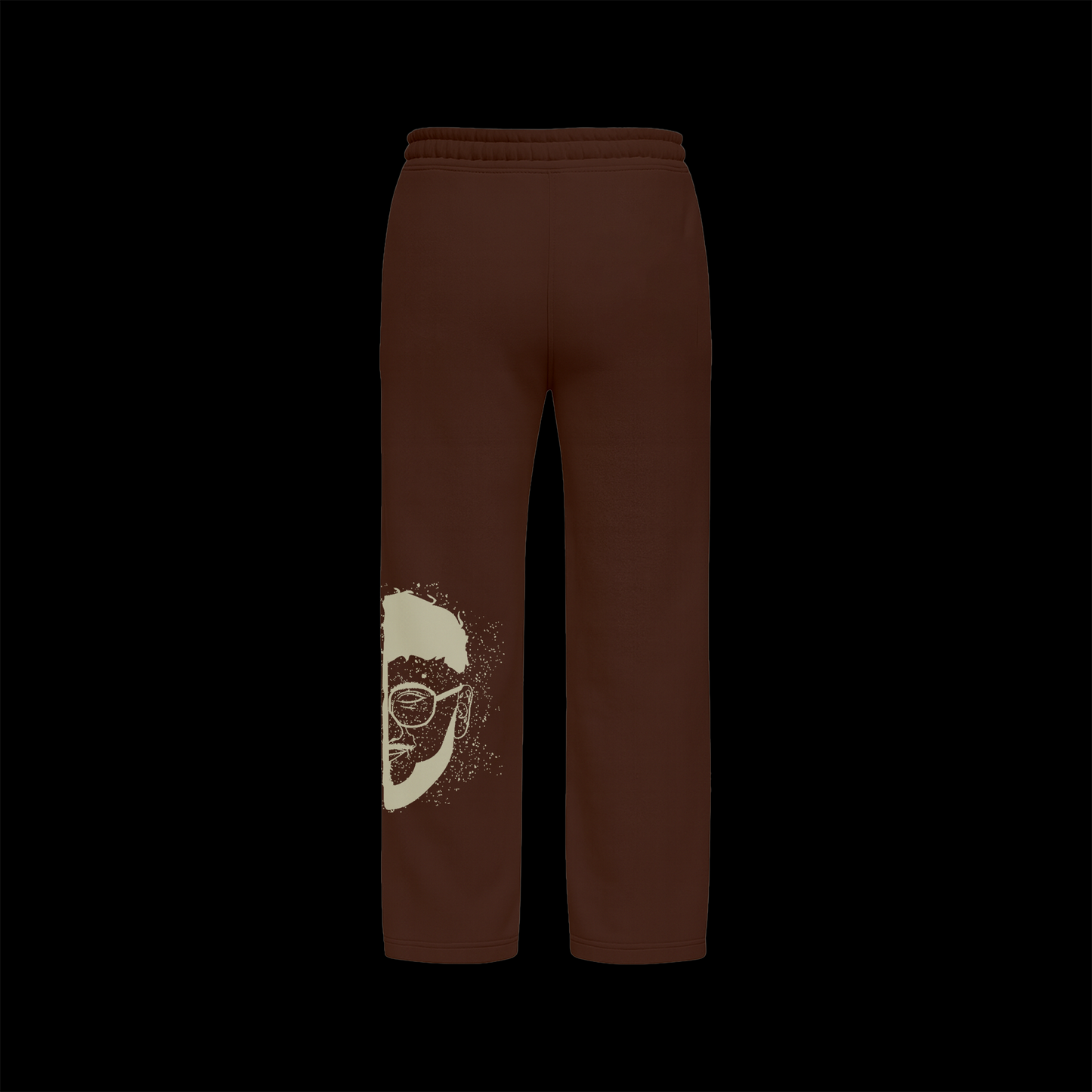 Straight Leg Jogger “SHAPESHIFTERS” “CREME & BROWN”