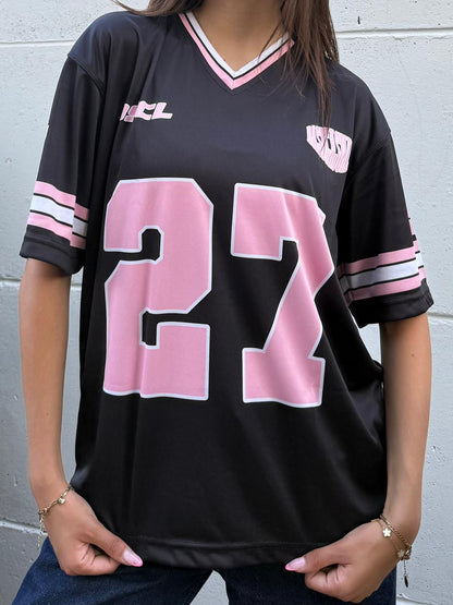 BASICASUALS Oversized Black Jersey