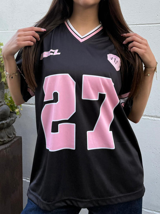 BASICASUALS Oversized Black Jersey