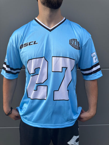 BASICASUALS Oversized Baby Blue Jersey