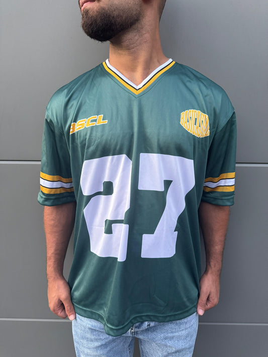 BASICASUALS Oversized Green Jersey